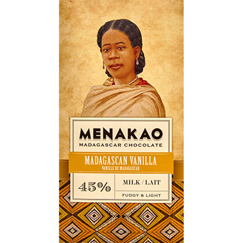Chocolat au Lait 45% – Vanille de Madagascar